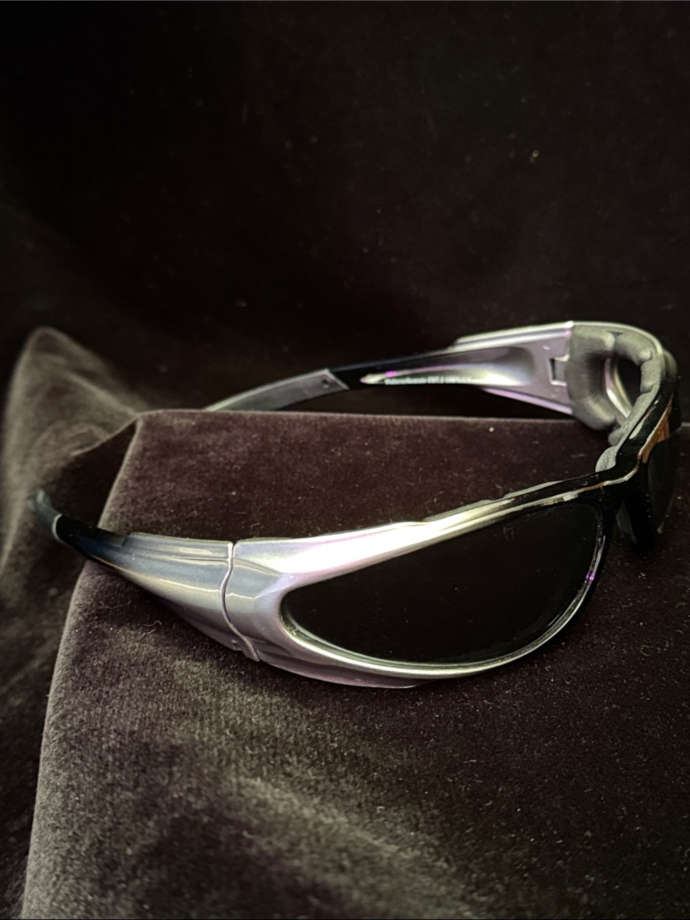 CHAP’EL SILVER Wrap Around Sunglasses